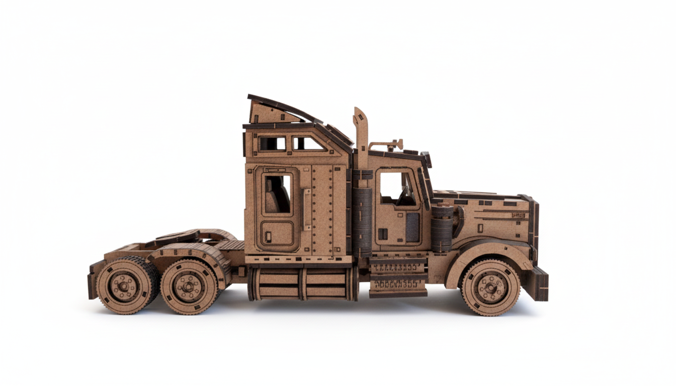 Camion w900 Puzzle3d