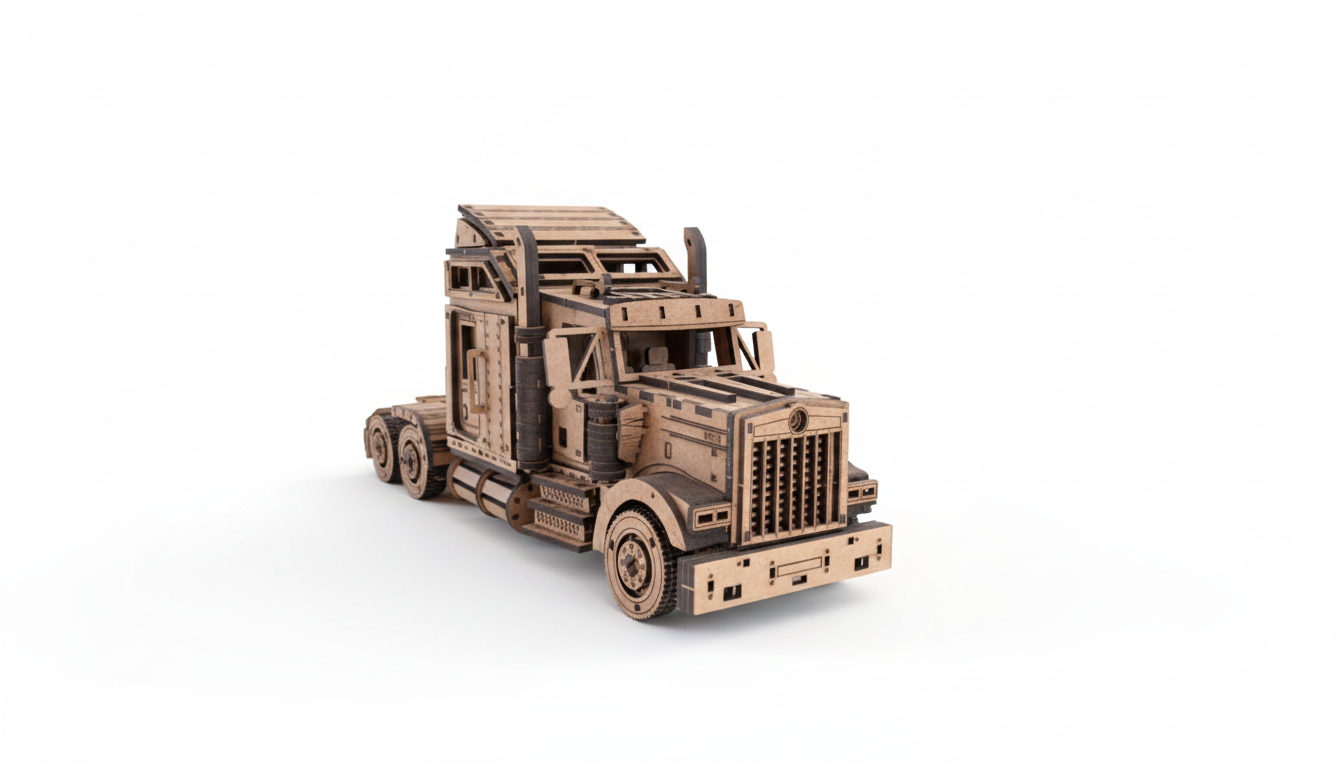 Camion w900 Puzzle3d